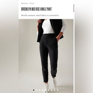 Athleta Brooklyn Mid Rise ankle pant